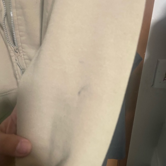 Men’s Pro Club Zip Up LARGE Tan - Picture 6 of 7